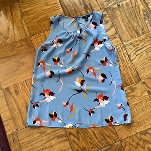 Halogen floral blouse
